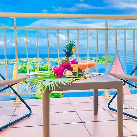 Magnifique Appartement Fleurs Caraibes - 6 Personnes En Residence Avec Piscine Privee - Sainte Anne Eksteriør bilde