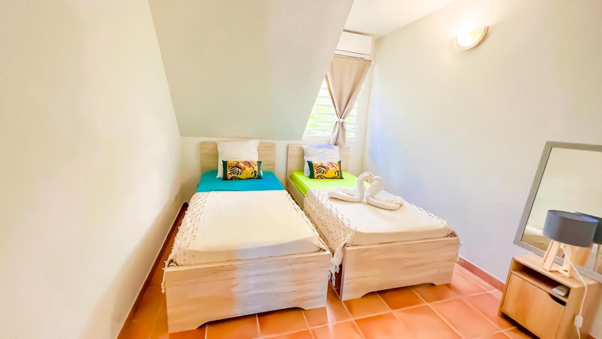 Magnifique Appartement Fleurs Caraibes - 6 Personnes En Residence Avec Piscine Privee - Sainte Anne Eksteriør bilde