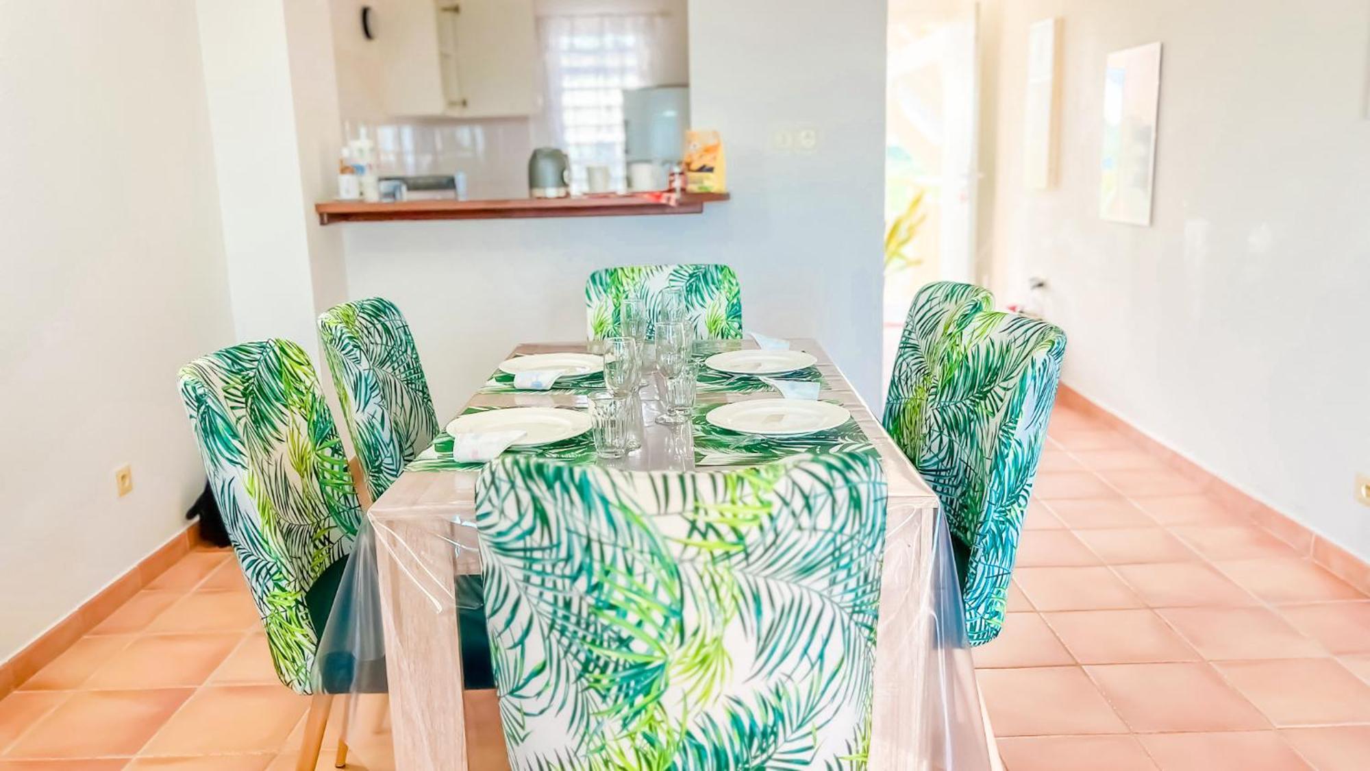 Magnifique Appartement Fleurs Caraibes - 6 Personnes En Residence Avec Piscine Privee - Sainte Anne Eksteriør bilde